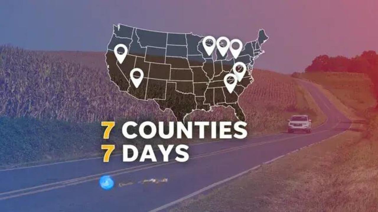 7 Counties in 7 Days: A Cross-Country Road Trip to Key Presidential Battlegrounds