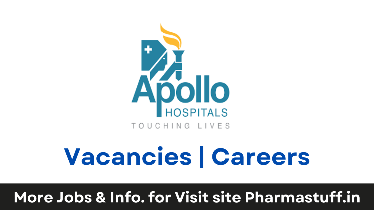 Apollo Hospitals Pharmacy Job Openings for Freshers