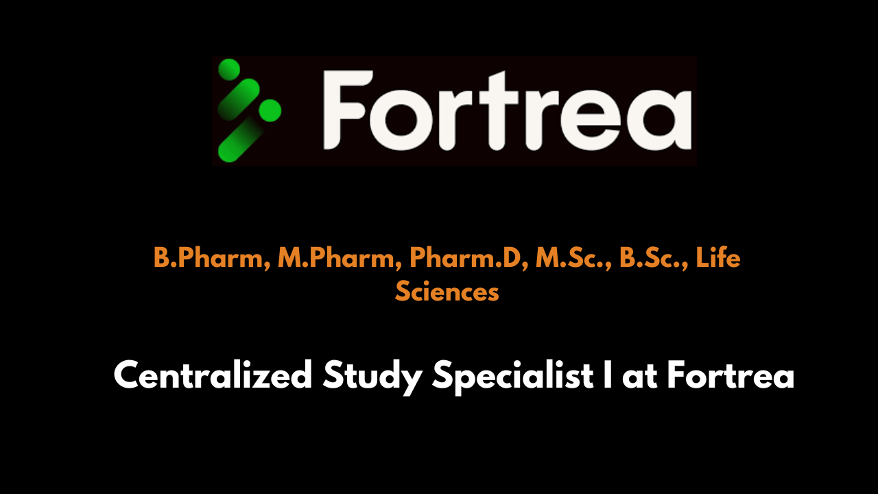 Centralized Study Specialist I at Fortrea