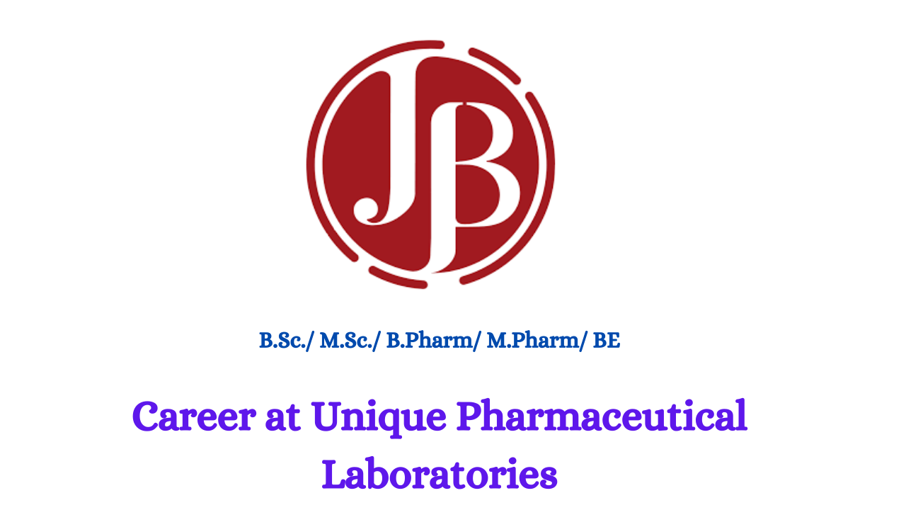 Career at Unique Pharmaceutical Laboratories