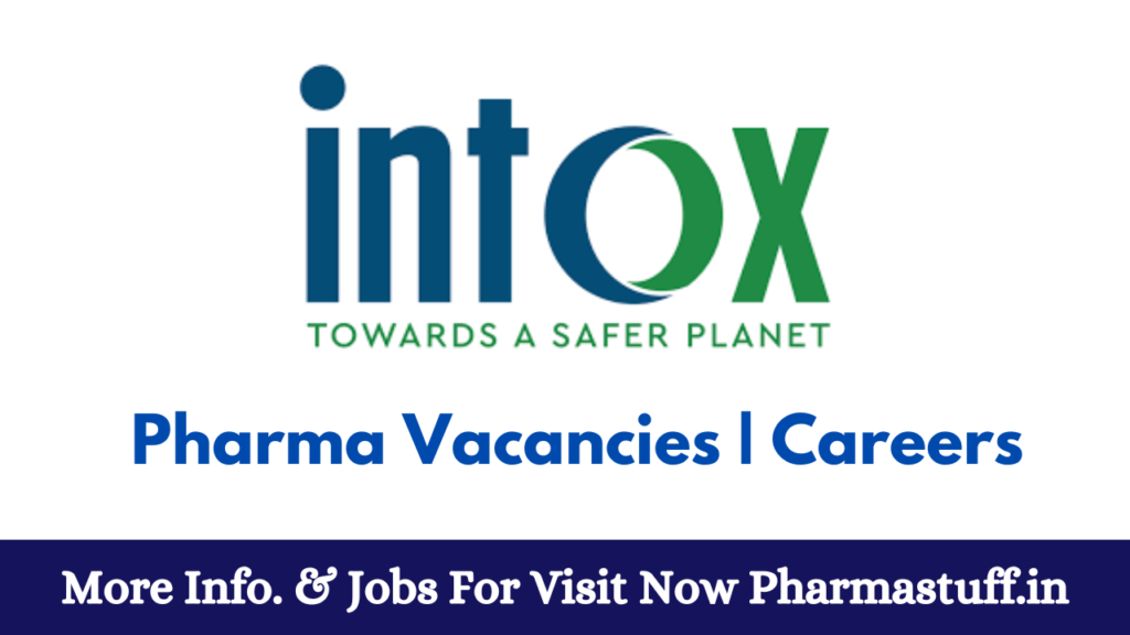 Research Associate / Senior Research Associate at INTOX