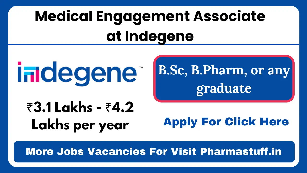 Medical Engagement Associate at Indegene