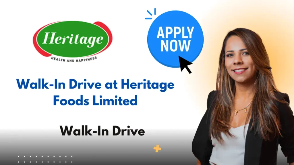 Walk-In Drive at Heritage Foods Limited