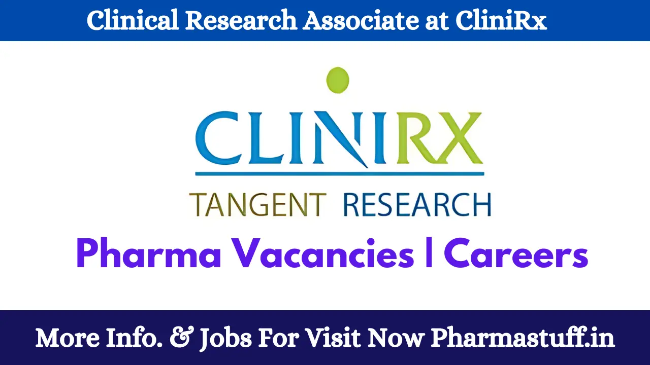 Clinical Research Associate at CliniRx